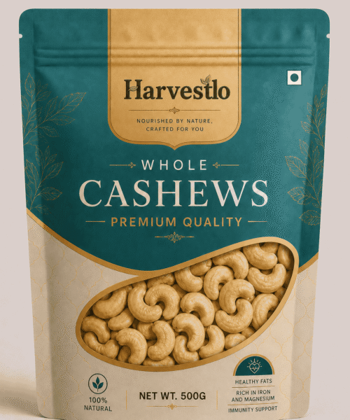 Harvestlo premium whole cashews