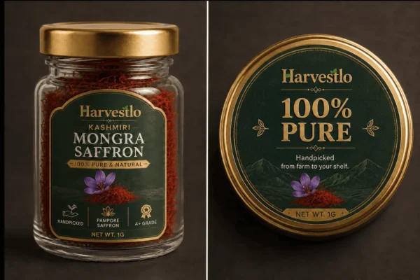 Harvestlo Kashmiri Mongra saffron A+ Grade
