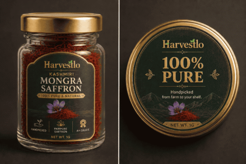 Harvestlo Kashmiri Mongra saffron A+ Grade