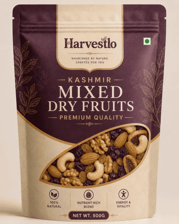 Mixed Dry Fruits 500G Harvestlo Mixed Dry Fruits 500G